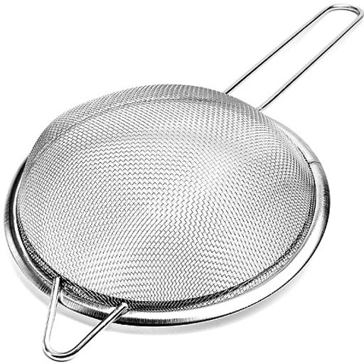 4059 Сито нержавейка метал. ручка 16 см (х100) - Mayer&boch фото 3