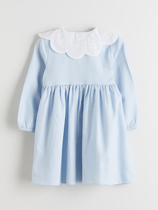 Bebe Yaka K?z Bebek Elbise