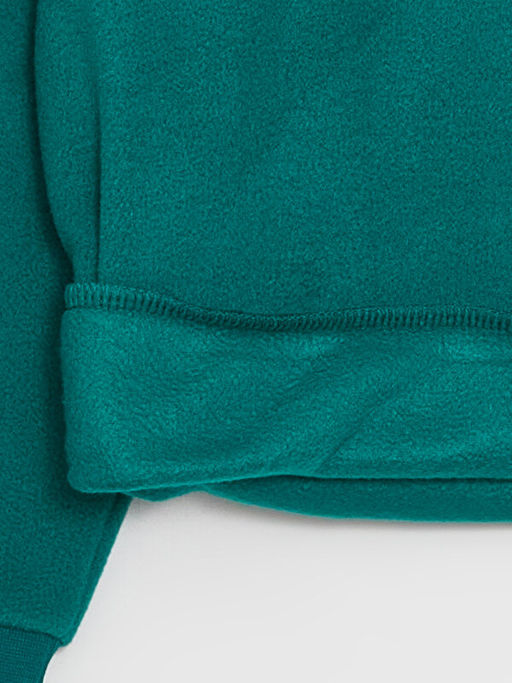 Dik Yaka Nak??l? Uzun Kollu Polar Erkek ?ocuk Sweatshirt - Waikiki фото 2
