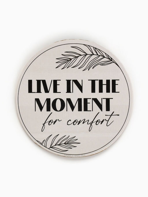 Ваза для цветов декоративная Live in the moment, с подставкой, 8×7×6 см