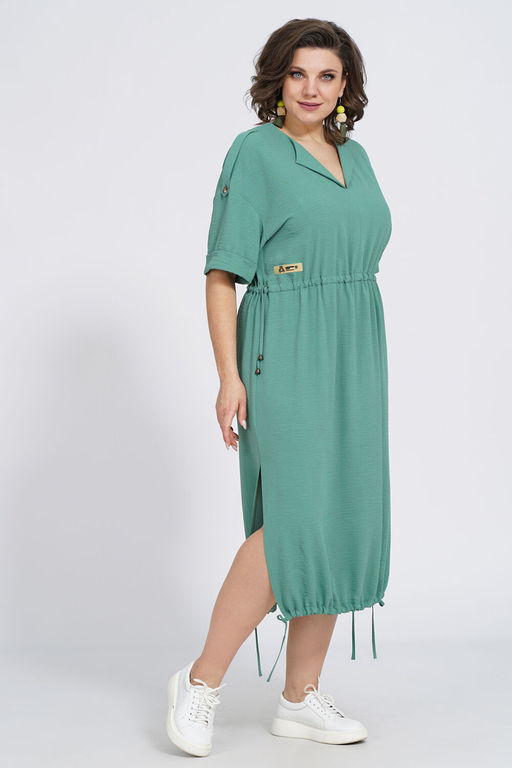 Платье ALANI 2341 бирюза