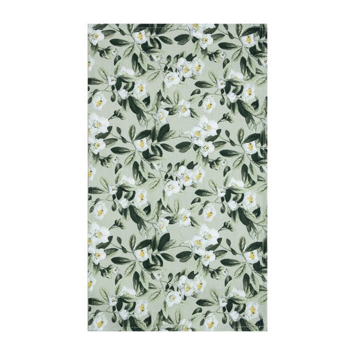 Полотенце Доляна Apple flowers 35х60 см, 100% хлопок, рогожка 164 г/м2  фото 2