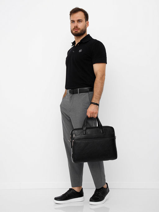 Портфель 3105-5 black Jeep