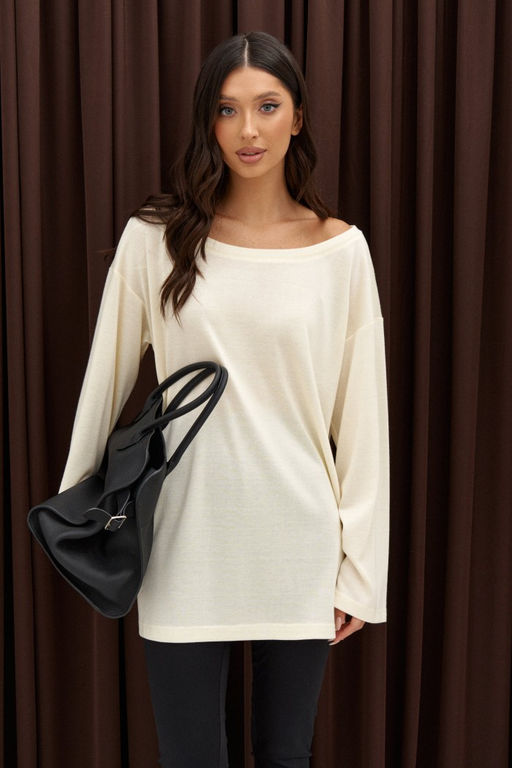 Джемпер Annette А998 из трикотажа молочный - Annete фото 3