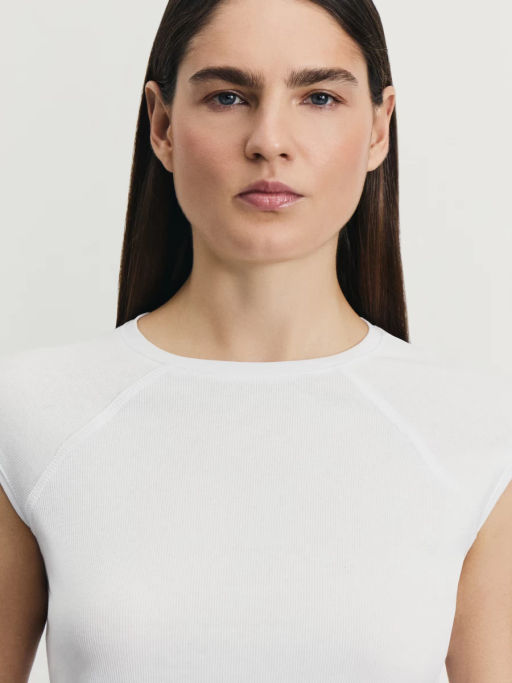 Футболка из хлопка с рукавом реглан / Zarina  фото 6