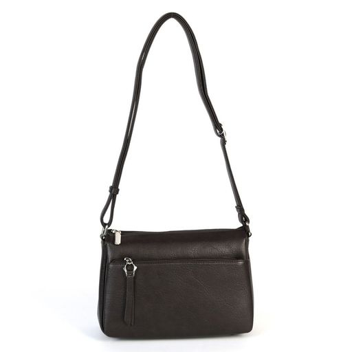 Женская сумка через плечо с пятью отделениями 87009 Кофе 2128-209 - Cidirro фото 2