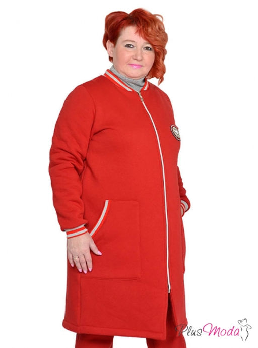 Толстовка Модель №1867 размеры 44-84 - Plusmoda фото 3