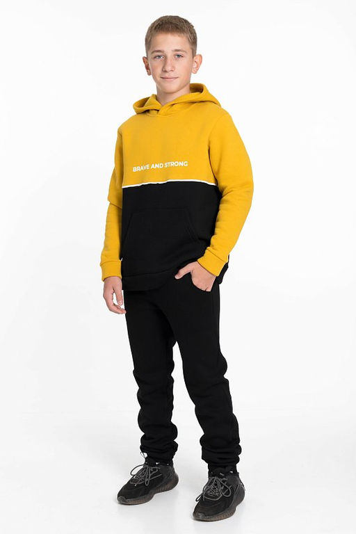 Толстовка М224098Па горчичный