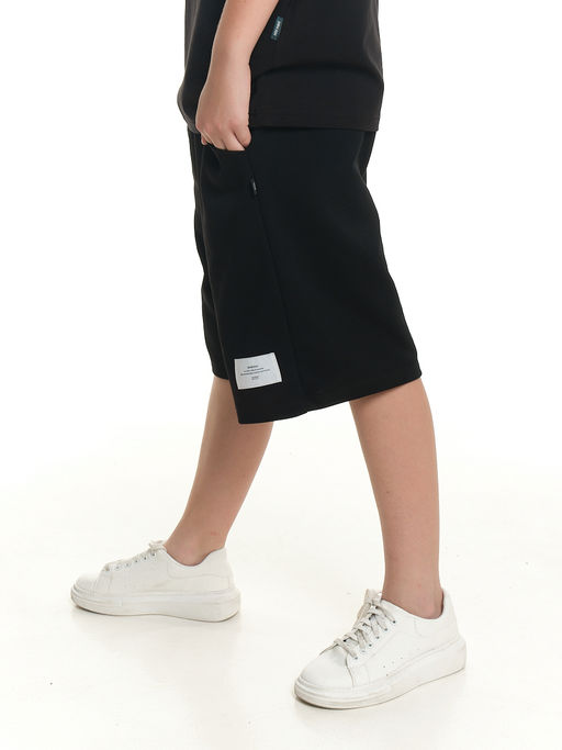 Шорты Багги Бермуды для мальчика 22-6979 черный - Mini maxi фото 9