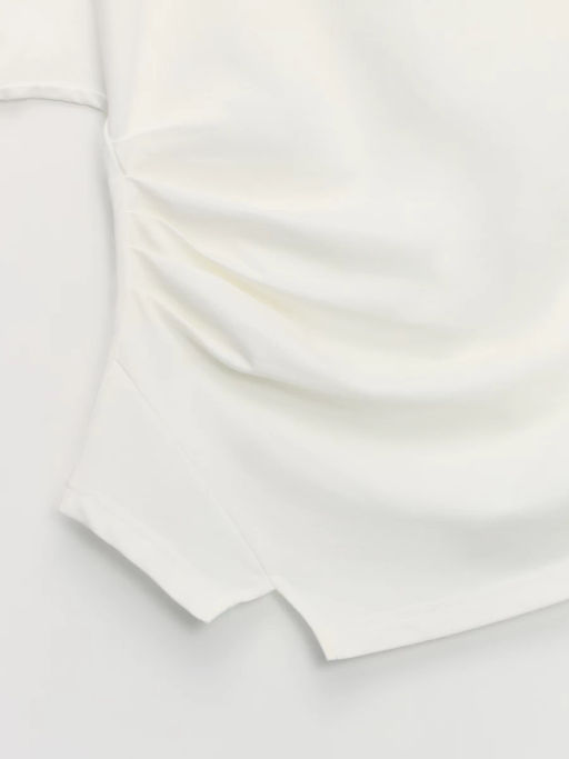 Топ с драпировкой на талии / Zarina  фото 3