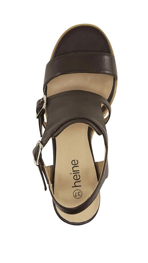 Босоножки, коричневые - Heine фото 4