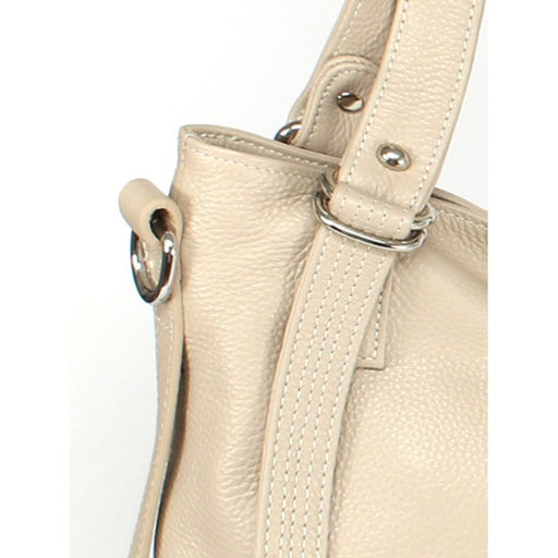 Сумка женская натуральная кожа GU 163-6019-1, 1отд+еврокарм, плечевой ремень, бежевый SALE 260184 - Adelia фото 8