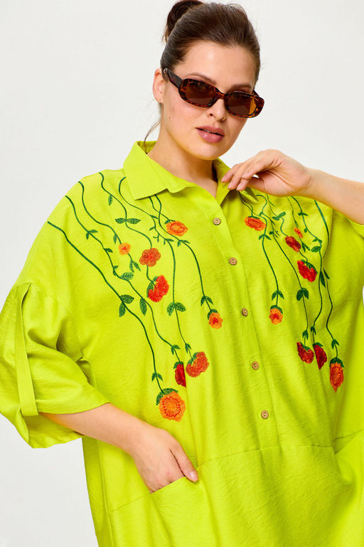 Платье SOVA 11216S-Р темно-синий - Mira fashion фото 78