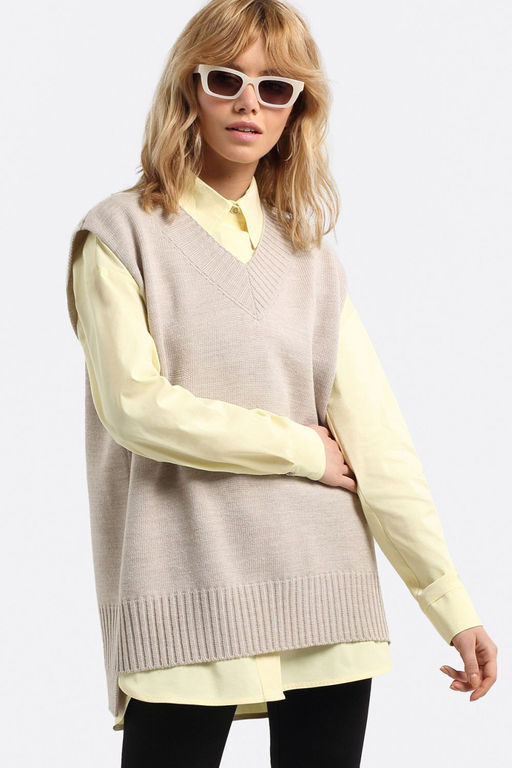 Жилет Pirs 2825 жемчужный  фото 4