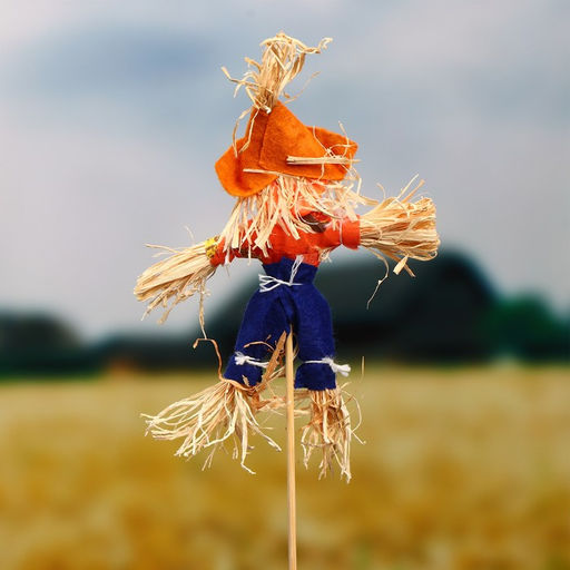 Цена за 2 шт. Огородное пугало Тыква, h=50 см, МИКС, Greengo  фото 2