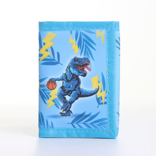 Кошелёк детский на липучке «Выбражулька», голубой