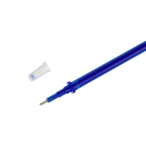 Цена за 20 шт. Стержень гелевый 0,5 мм, для ручки со стираемыми чернилами, 131 мм, чернила синие (штрихкод на штуке)