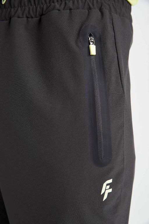 DeFactoFit Тканые спортивные штаны для бега стандартного кроя с двойными карманами  фото 6