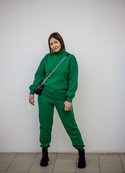 Футер 3х нитка С НАЧЁСОМ костюм женский - Knitka wear фото 3