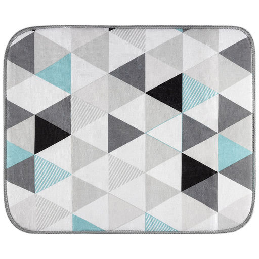 Коврик для сушки посуды Рыжий кот, MDM-01-L, 45*35см микрофибра , арт. 310254 фото 4