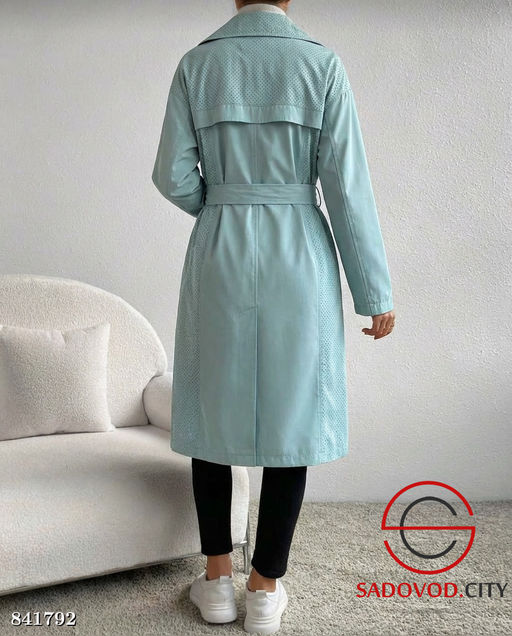 Тренч женский длинный весенний
