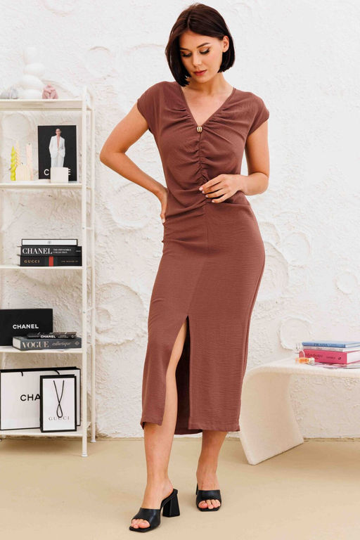 Платье AURA 3267-170 шоколад