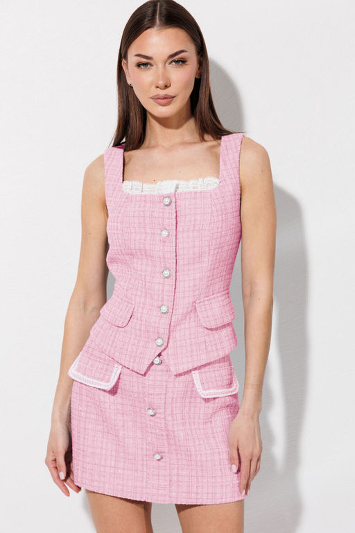 Юбка VN Fashion 1105 розовый