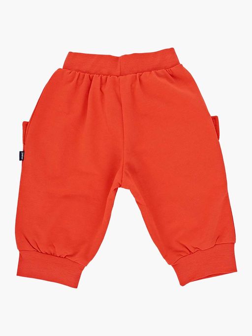 Бриджи с карманами UD 0455 коралл/белый - Mini maxi фото 5