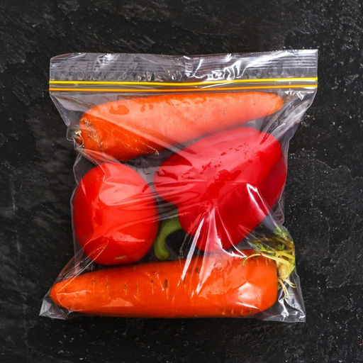 Цена за 100 шт. Пакет для заморозки с двойным zip-lock замком 18×20 см