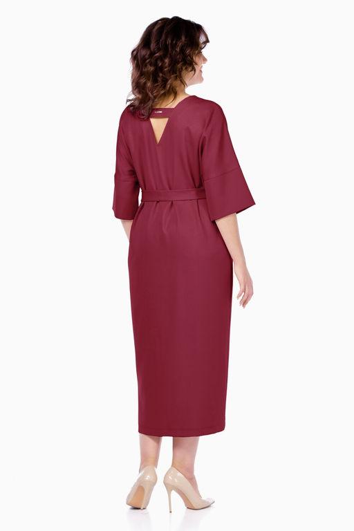 Платье BAGIRA ANTA 1046 бордовый фото 3
