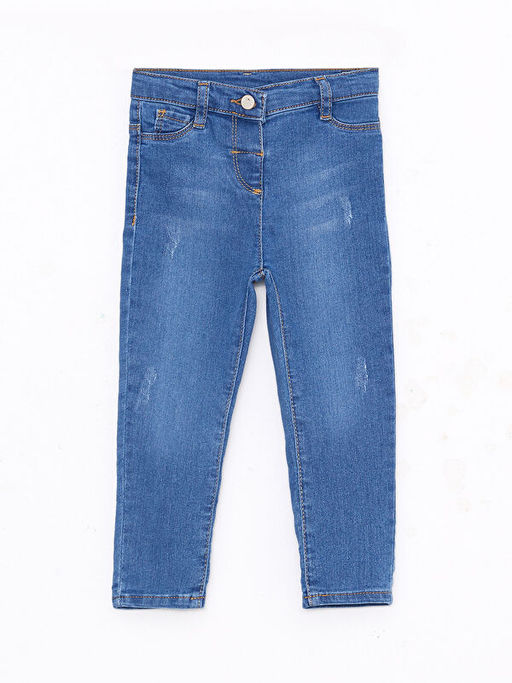 Basic K?z Bebek Jean Pantolon - Waikiki фото 3