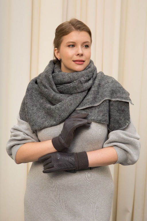 Перчатки из экокожи и экозамши