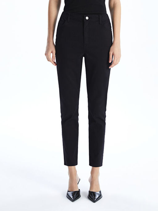 Straight Fit Kad?n Jean Pantolon