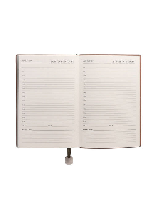 Ежедневник недатированный формат А5, 80 листов, в линейку, с ручкой, подарочная коробка, зеленый - Simaland фото 13