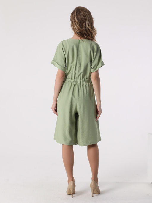 25208 Комбинезон оливковый