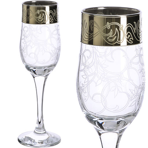 MS160-04 Набор 6-ти бокалов д/шампан. Шарм (х8)