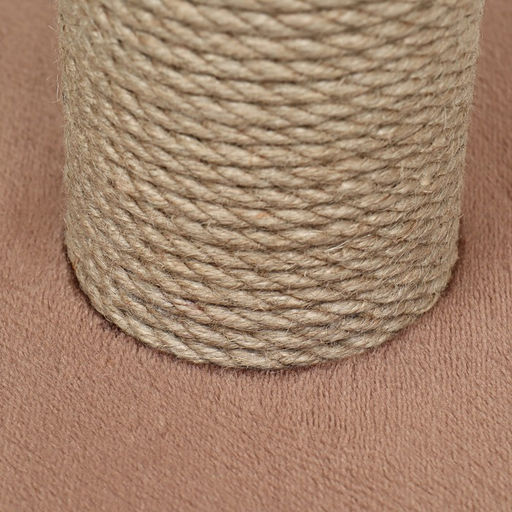 Когтеточка-столбик, 10, с площадкой, КД-37, джут 35 х 35 х 64 - Simaland фото 5