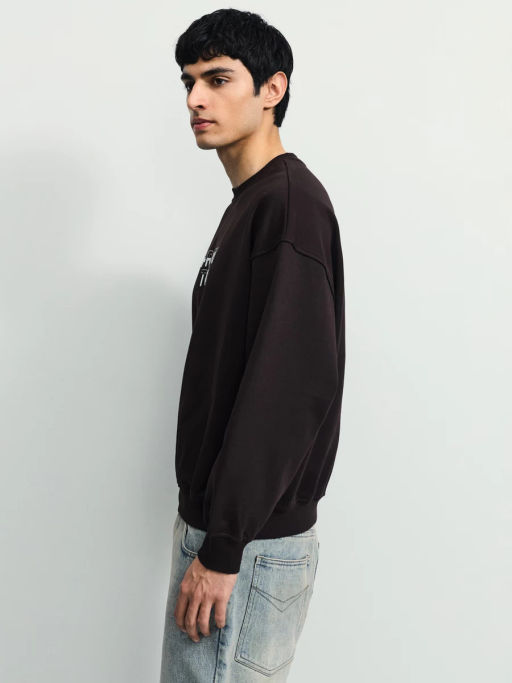 Толстовка с принтом / Zarina  фото 4