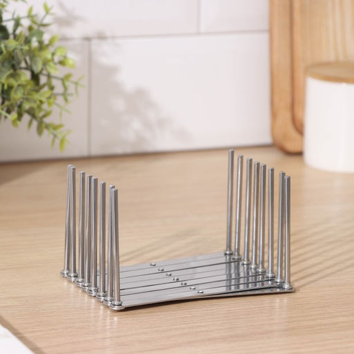 Держатель кухонный для крышек, сковород, тарелок, нержавеющая сталь, 7 делений