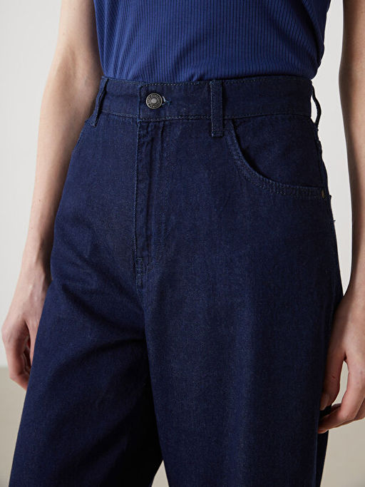 Wideleg Kad?n Jean Pantolon