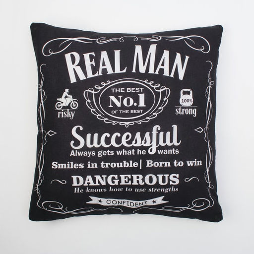 Постельное бельё евро Этель Real Man, ранфорс