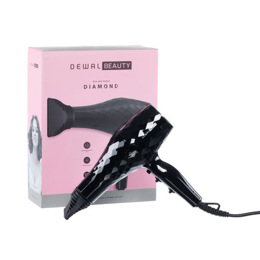 Фен 2200 Вт Diamond Black DEWAL BEAUTY HD1007-Black  фото 9