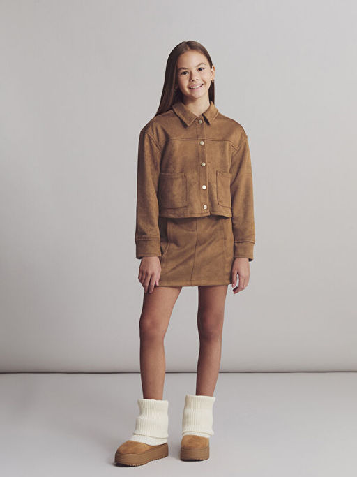 S?et G?r?n?ml? K?z ?ocuk Ceket