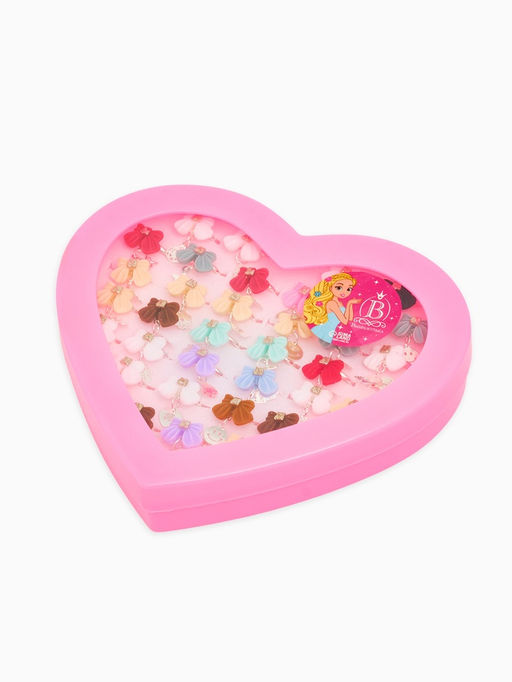 Цена за 36 шт. Кольцо «Выбражулька. Бант», с подвеской, МИКС, безразмерное