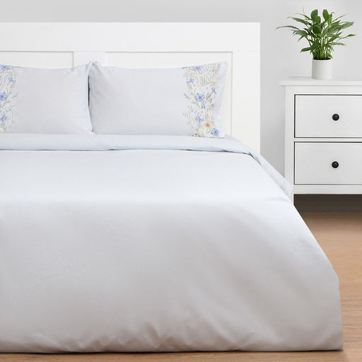 Постельное бельё Этель евро Flower strip(вид 1) 200 х217 см, 220х240 см, 50х70 см -2 шт, поплин  фото 8