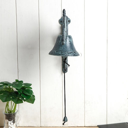 Колокол сувенирный чугун Узорный 30х28х12,5 см - Simaland фото 2