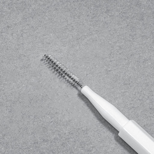 Щёточки - мини для бровей и ресниц, набор - 10 шт., 7×0.5 см, белая