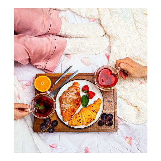 Кружка стеклянная Сердце Walmer Lovely с двойными стенками, 0.25 л, цвет прозрачный  фото 3