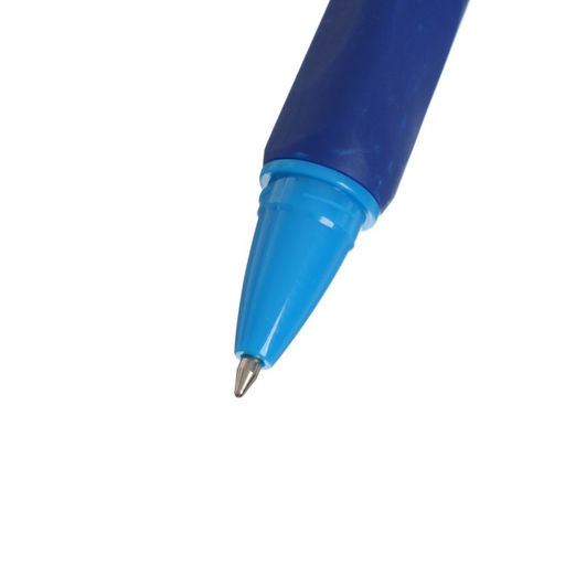 Цена за 12 шт. Ручка обучающая для левши deVENTE Study Pen, узел 0.7 мм, каучуковый держатель, чернила синие на масляной основе