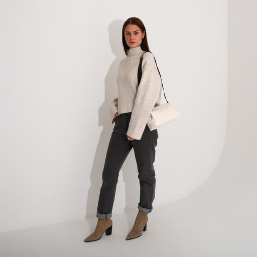 Сумка кросс-боди на молнии, цвет белый - Simaland фото 6